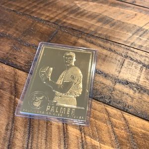 Jim Palmer 1996 Danbury Mint Sealed 22 kt Gold Card #4